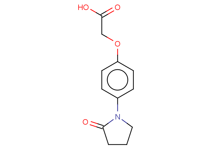 2-[4-(2-oxopyrrolidin-1-yl)phenoxy]acetic acid