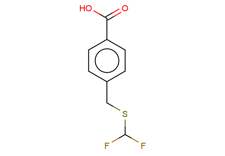 4-{[(difluoromethyl)sulfanyl]methyl}benzoic acid