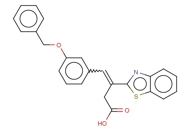 3-(1,3-benzothiazol-2-yl)-4-[3-(benzyloxy)phenyl]but-3-enoic acid