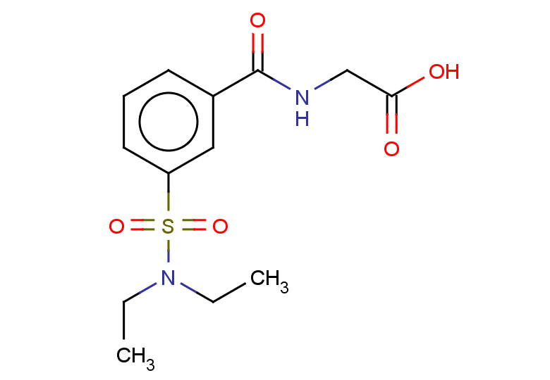 2-{[3-(diethylsulfamoyl)phenyl]formamido}acetic acid