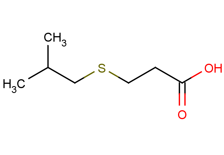 3-[(2-methylpropyl)sulfanyl]propanoic acid