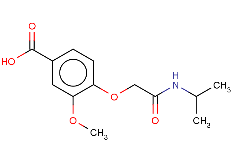 3-methoxy-4-{[(propan-2-yl)carbamoyl]methoxy}benzoic acid
