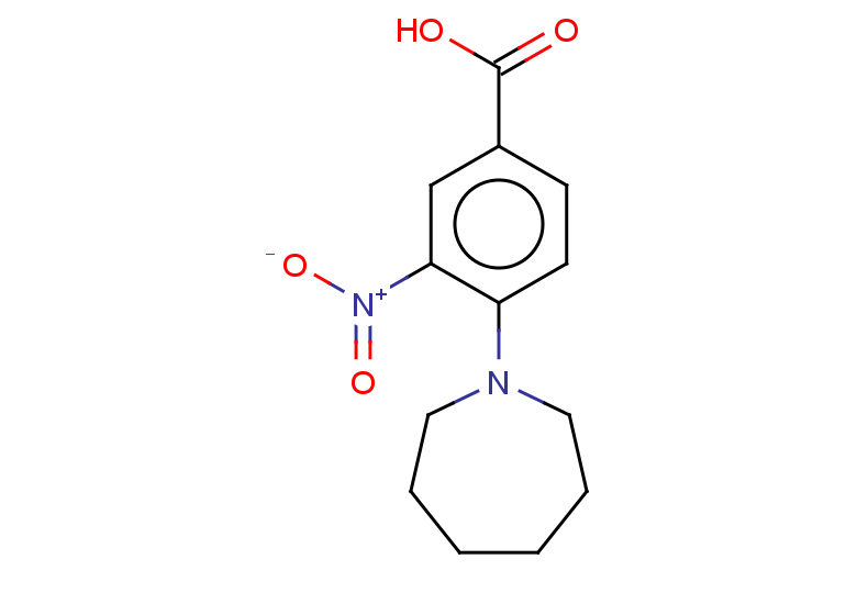 4-(azepan-1-yl)-3-nitrobenzoic acid