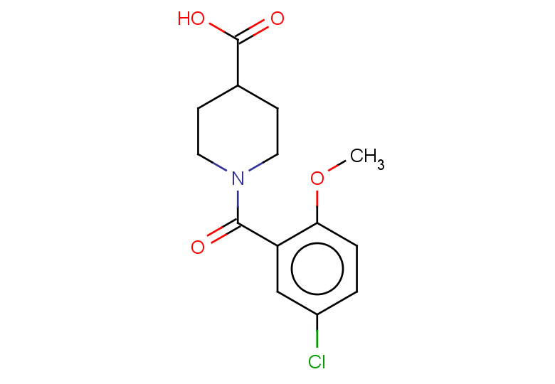 1-(5-chloro-2-methoxybenzoyl)piperidine-4-carboxylic acid