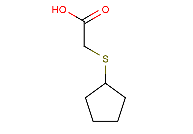 2-(cyclopentylsulfanyl)acetic acid