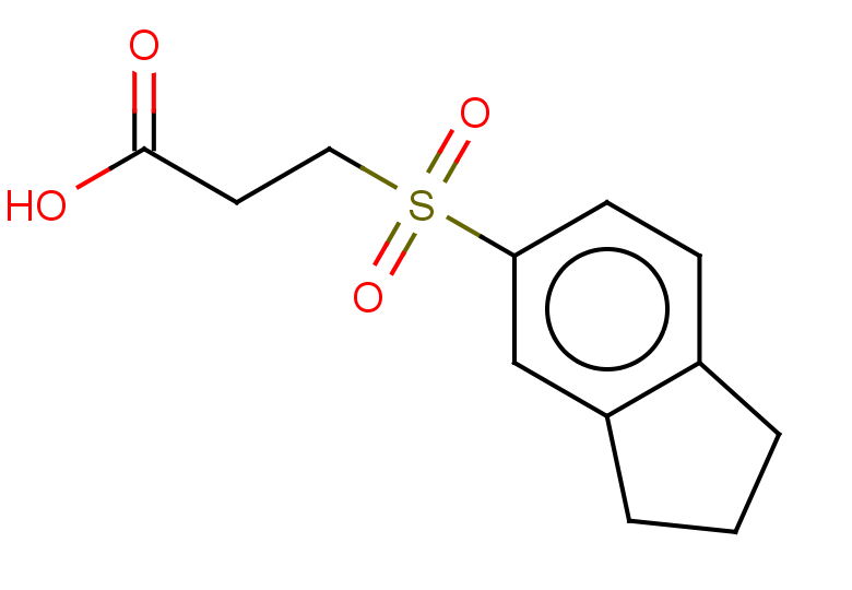 3-(2,3-dihydro-1H-indene-5-sulfonyl)propanoic acid