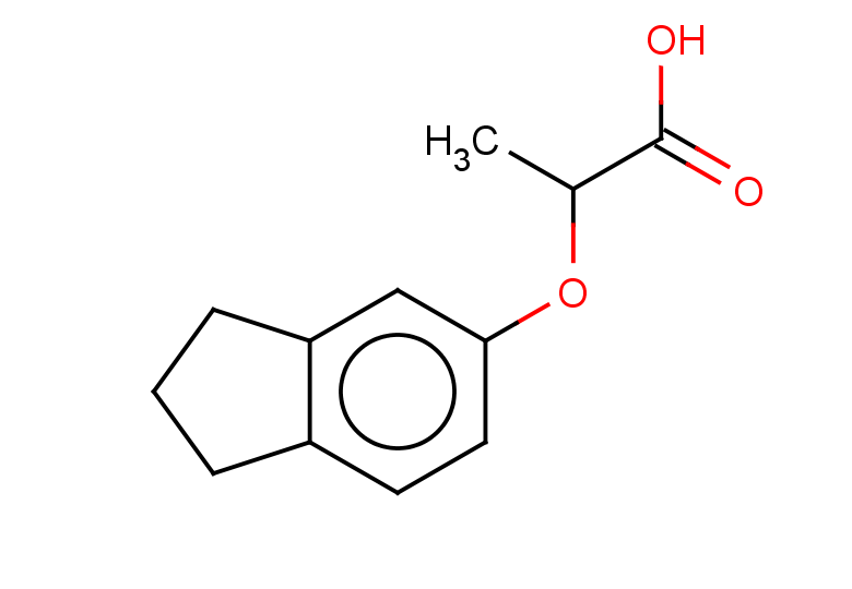 2-(2,3-dihydro-1H-inden-5-yloxy)propanoic acid