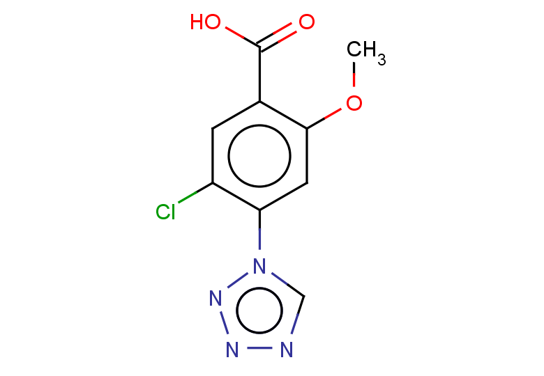 5-chloro-2-methoxy-4-(1H-1,2,3,4-tetrazol-1-yl)benzoic acid