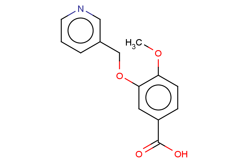 4-methoxy-3-(pyridin-3-ylmethoxy)benzoic acid