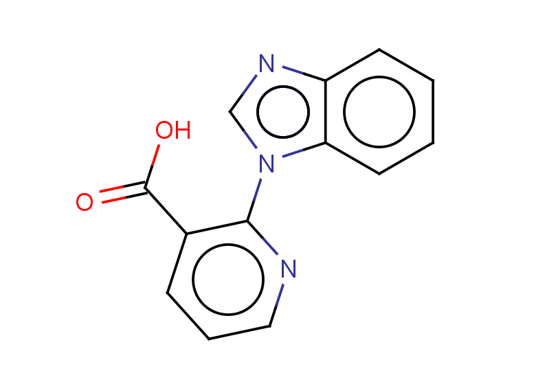 2-(1H-1,3-benzodiazol-1-yl)pyridine-3-carboxylic acid