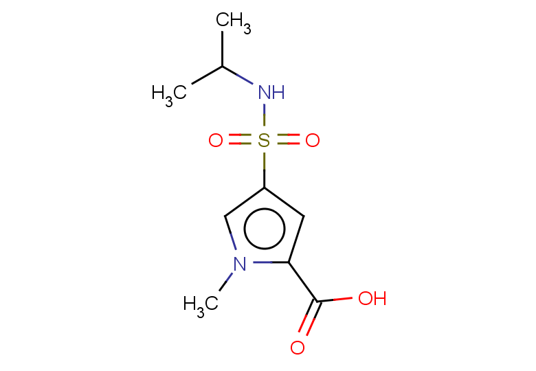 1-methyl-4-[(propan-2-yl)sulfamoyl]-1H-pyrrole-2-carboxylic acid