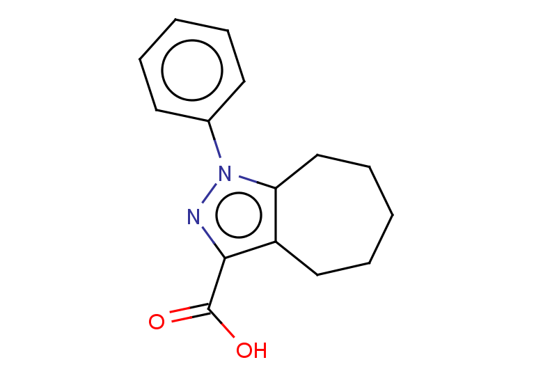 1-phenyl-1H,4H,5H,6H,7H,8H-cyclohepta[c]pyrazole-3-carboxylic acid