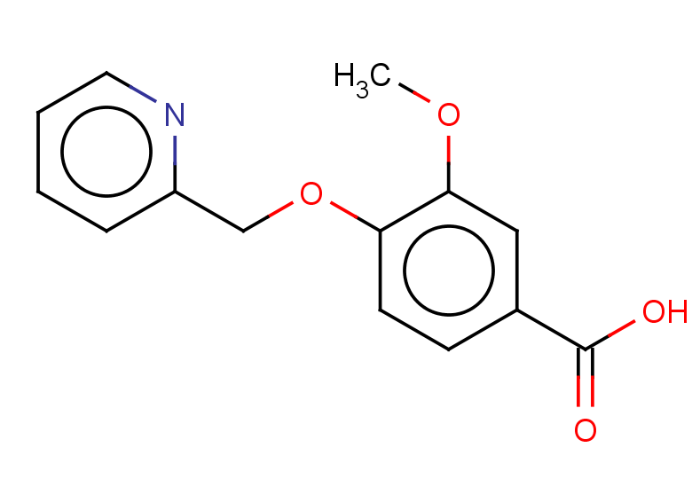 3-methoxy-4-(pyridin-2-ylmethoxy)benzoic acid