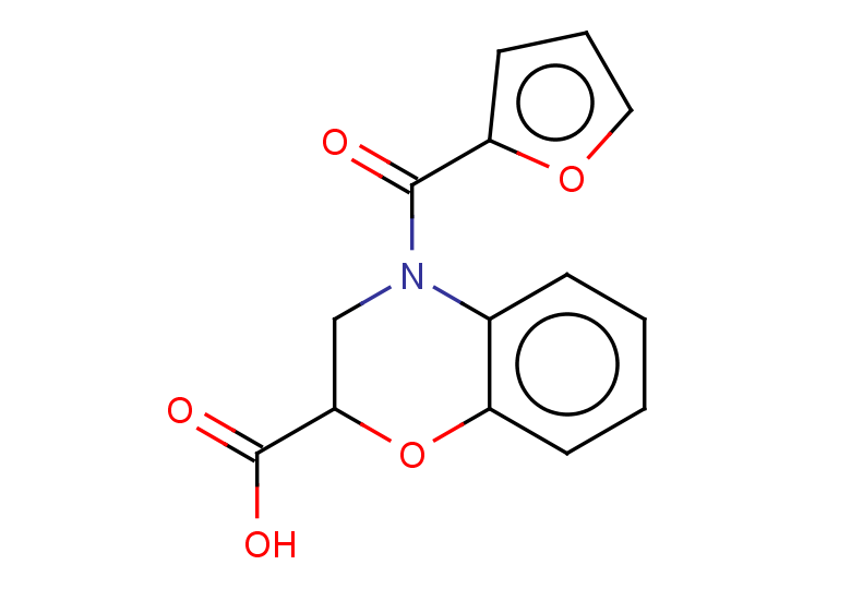 4-(furan-2-carbonyl)-3,4-dihydro-2H-1,4-benzoxazine-2-carboxylic acid