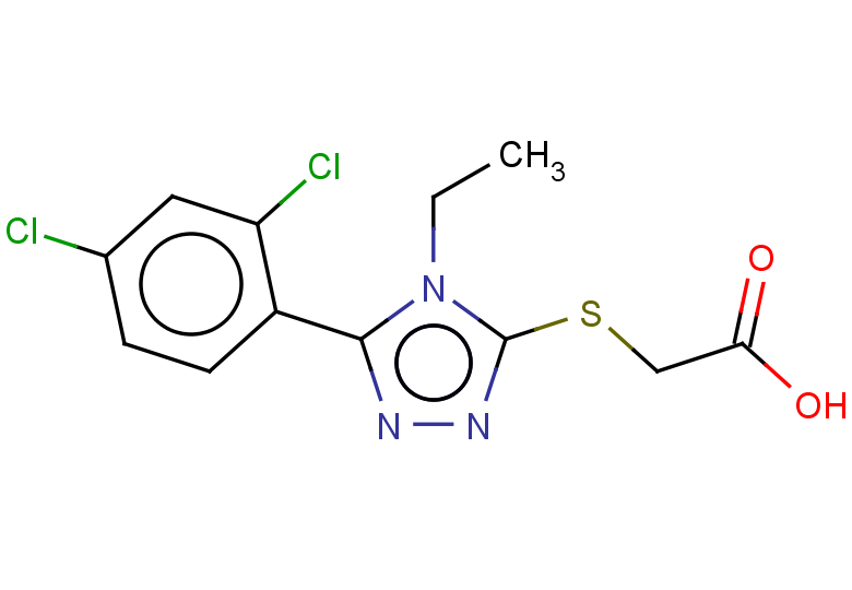 2-{[5-(2,4-dichlorophenyl)-4-ethyl-4H-1,2,4-triazol-3-yl]sulfanyl}acetic acid