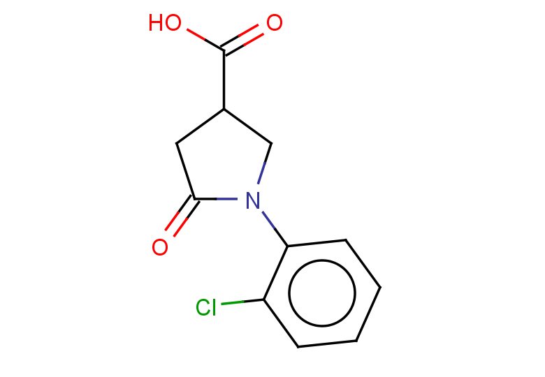 1-(2-chlorophenyl)-5-oxopyrrolidine-3-carboxylic acid