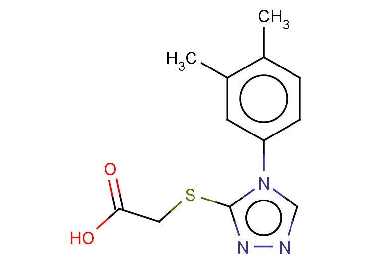 2-{[4-(3,4-dimethylphenyl)-4H-1,2,4-triazol-3-yl]sulfanyl}acetic acid