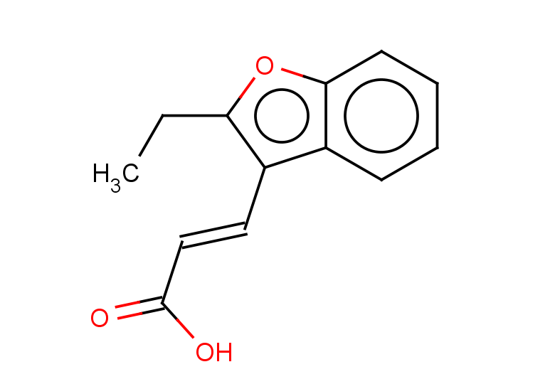 (2E)-3-(2-ethyl-1-benzofuran-3-yl)prop-2-enoic acid