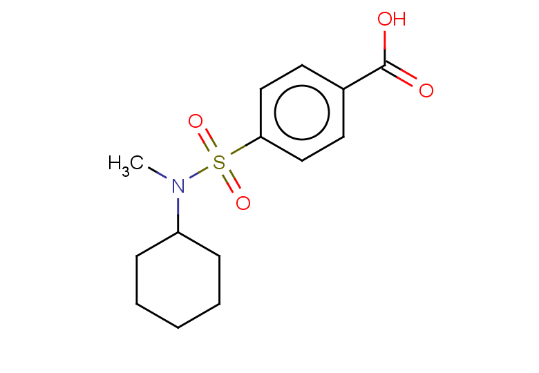 4-[cyclohexyl(methyl)sulfamoyl]benzoic acid
