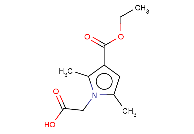 2-[3-(ethoxycarbonyl)-2,5-dimethyl-1H-pyrrol-1-yl]acetic acid