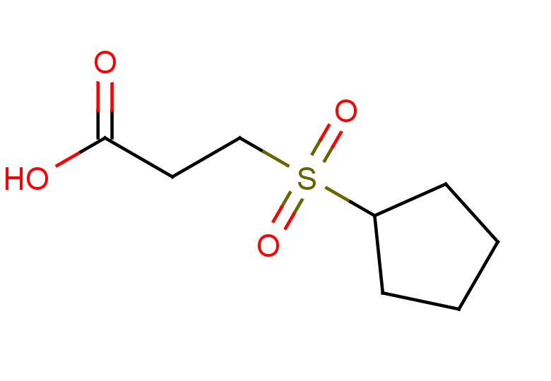 3-(cyclopentanesulfonyl)propanoic acid