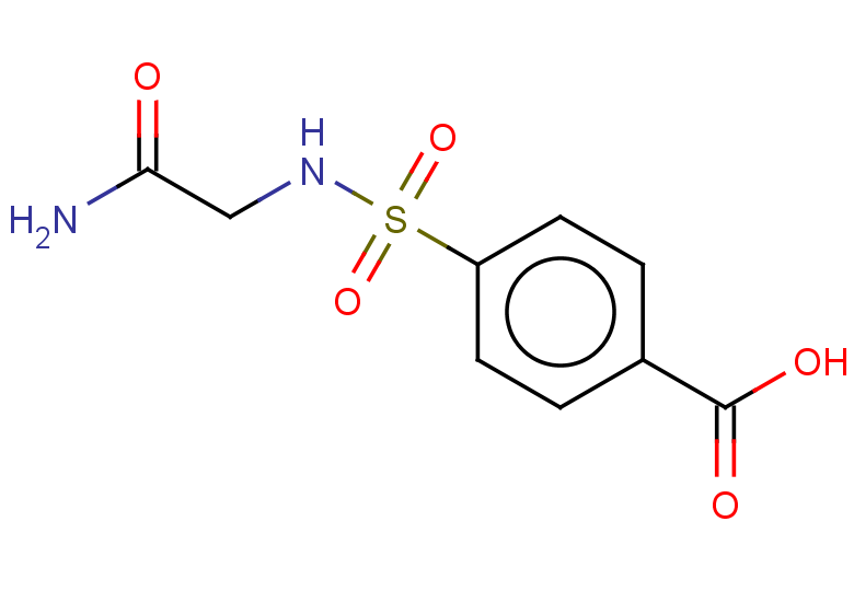 4-[(carbamoylmethyl)sulfamoyl]benzoic acid