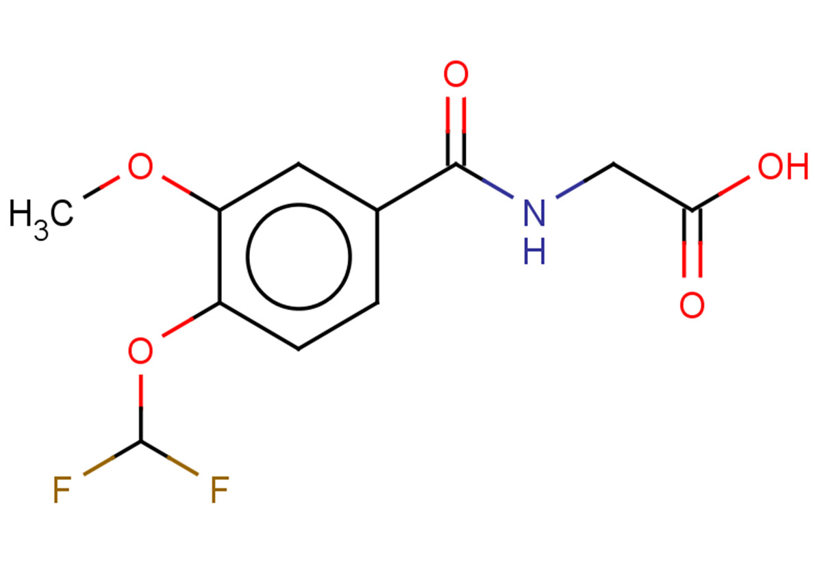 2-{[4-(difluoromethoxy)-3-methoxyphenyl]formamido}acetic acid