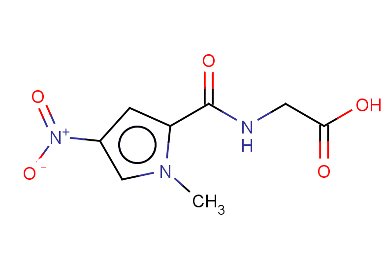 2-[(1-methyl-4-nitro-1H-pyrrol-2-yl)formamido]acetic acid