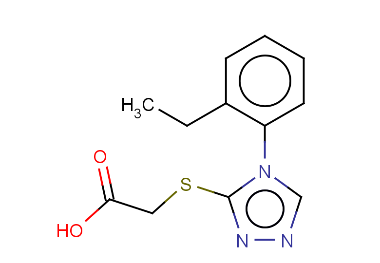 2-{[4-(2-ethylphenyl)-4H-1,2,4-triazol-3-yl]sulfanyl}acetic acid