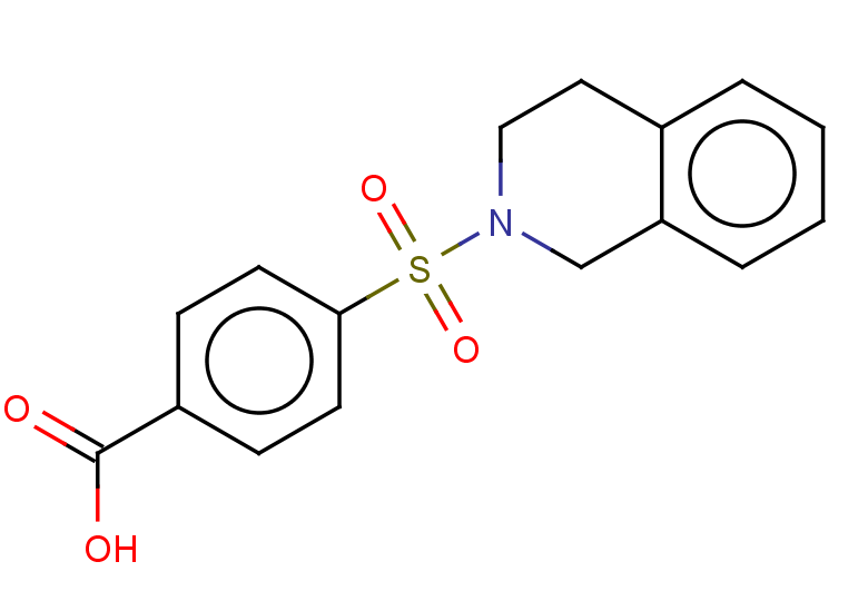 4-(1,2,3,4-tetrahydroisoquinoline-2-sulfonyl)benzoic acid