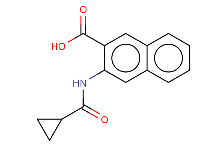 3-cyclopropaneamidonaphthalene-2-carboxylic acid