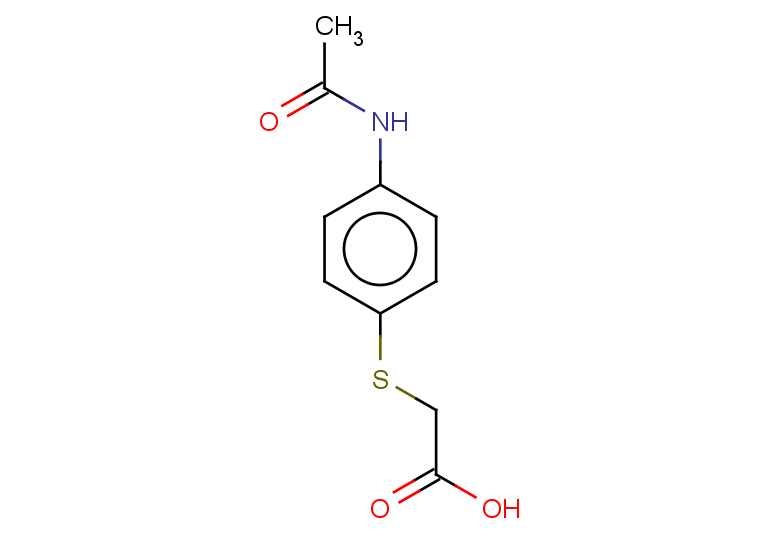 2-[(4-acetamidophenyl)sulfanyl]acetic acid