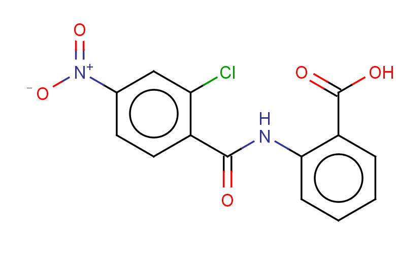 2-(2-chloro-4-nitrobenzamido)benzoic acid