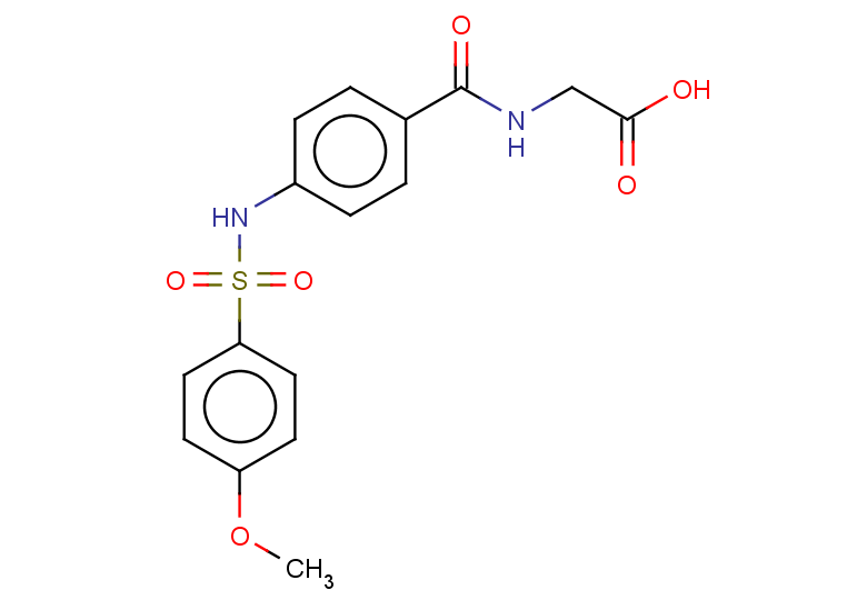 2-{[4-(4-methoxybenzenesulfonamido)phenyl]formamido}acetic acid