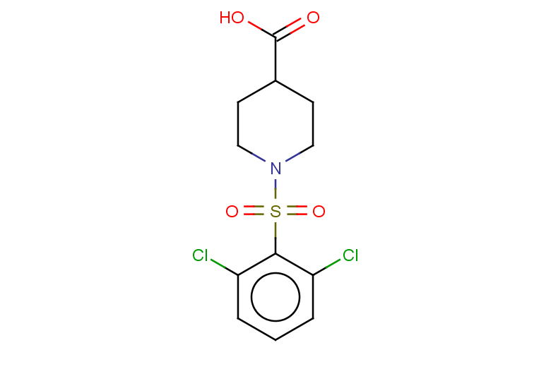 1-(2,6-dichlorobenzenesulfonyl)piperidine-4-carboxylic acid