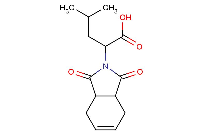 2-(1,3-dioxo-2,3,3a,4,7,7a-hexahydro-1H-isoindol-2-yl)-4-methylpentanoic acid