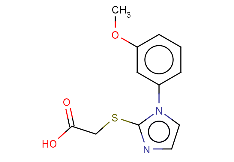 2-{[1-(3-methoxyphenyl)-1H-imidazol-2-yl]sulfanyl}acetic acid