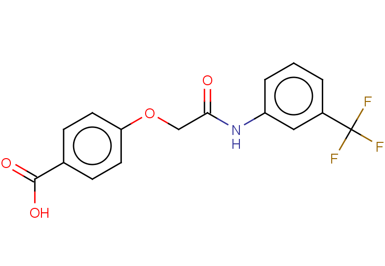 4-({[3-(trifluoromethyl)phenyl]carbamoyl}methoxy)benzoic acid