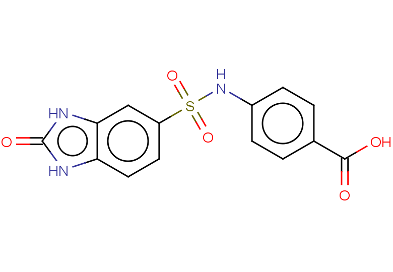 4-(2-oxo-2,3-dihydro-1H-1,3-benzodiazole-5-sulfonamido)benzoic acid