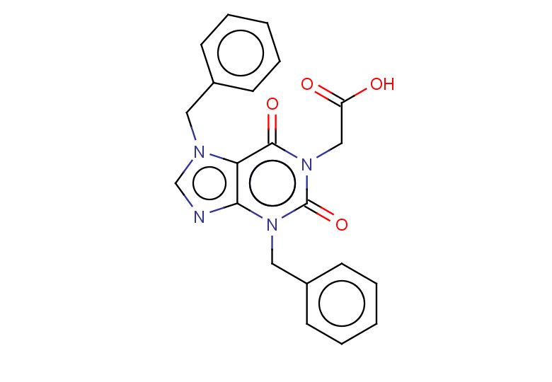 2-(3,7-dibenzyl-2,6-dioxo-2,3,6,7-tetrahydro-1H-purin-1-yl)acetic acid