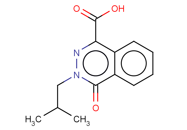 3-(2-methylpropyl)-4-oxo-3,4-dihydrophthalazine-1-carboxylic acid
