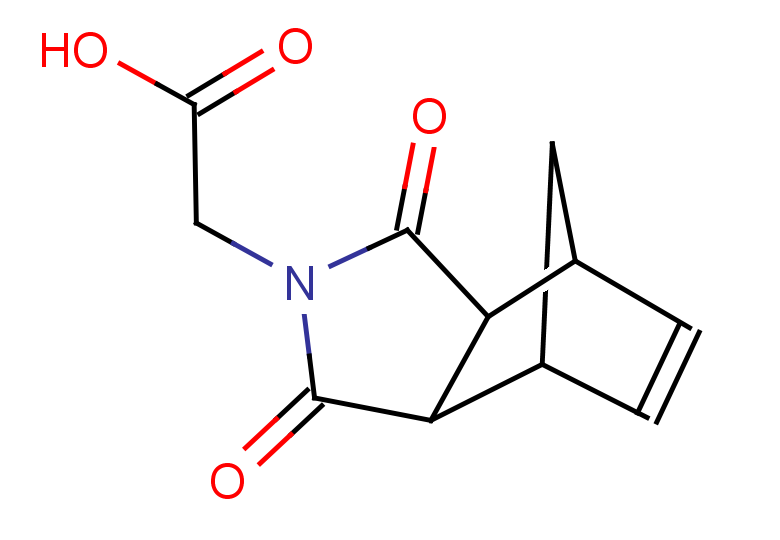 2-{3,5-dioxo-4-azatricyclo[5.2.1.0,2,6]dec-8-en-4-yl}acetic acid