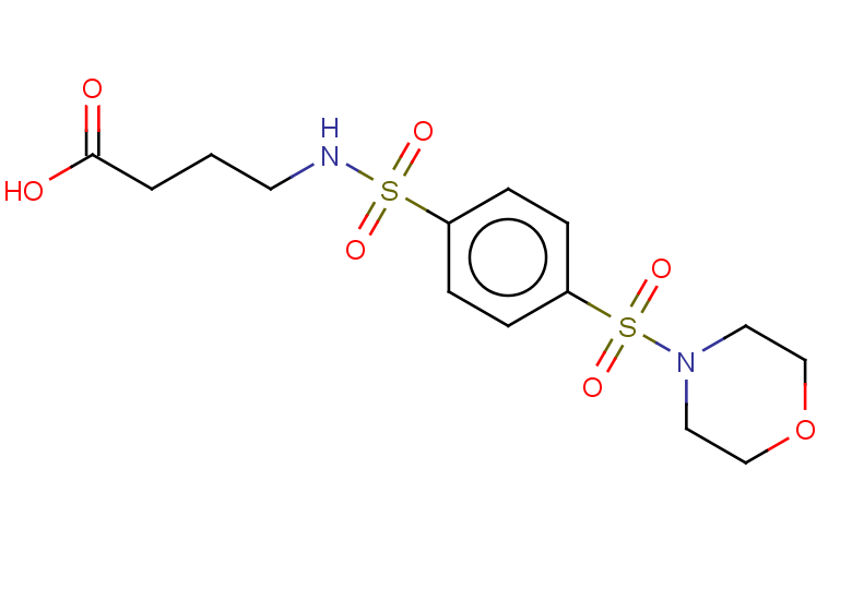 4-[4-(morpholine-4-sulfonyl)benzenesulfonamido]butanoic acid