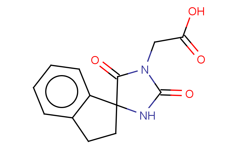 2-{2,5-dioxo-2',3'-dihydrospiro[imidazolidine-4,1'-indene]-1-yl}acetic acid