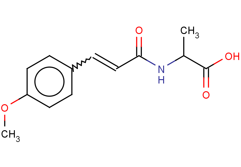 2-[3-(4-methoxyphenyl)prop-2-enamido]propanoic acid