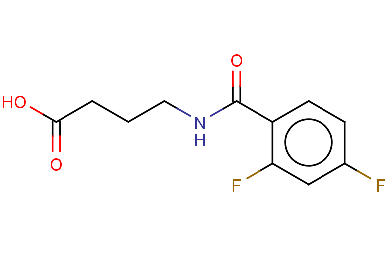 4-[(2,4-difluorophenyl)formamido]butanoic acid