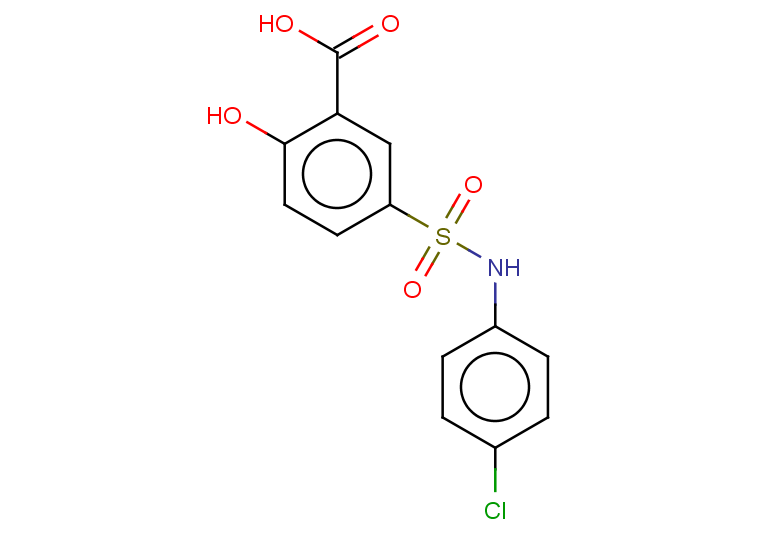 5-[(4-chlorophenyl)sulfamoyl]-2-hydroxybenzoic acid