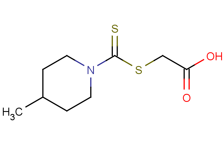 2-(4-methylpiperidine-1-carbothioylsulfanyl)acetic acid