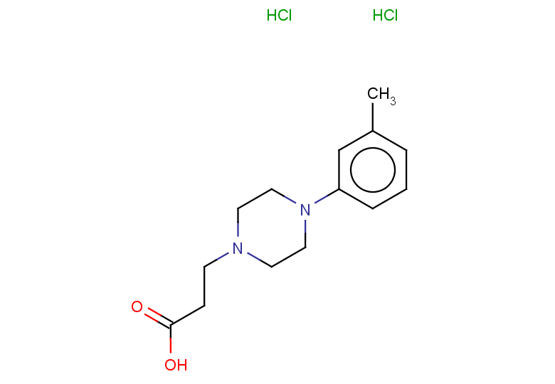 3-[4-(3-methylphenyl)piperazin-1-yl]propanoic acid dihydrochloride