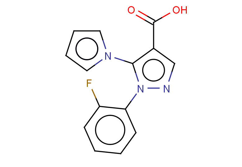 1-(2-fluorophenyl)-5-(1H-pyrrol-1-yl)-1H-pyrazole-4-carboxylic acid